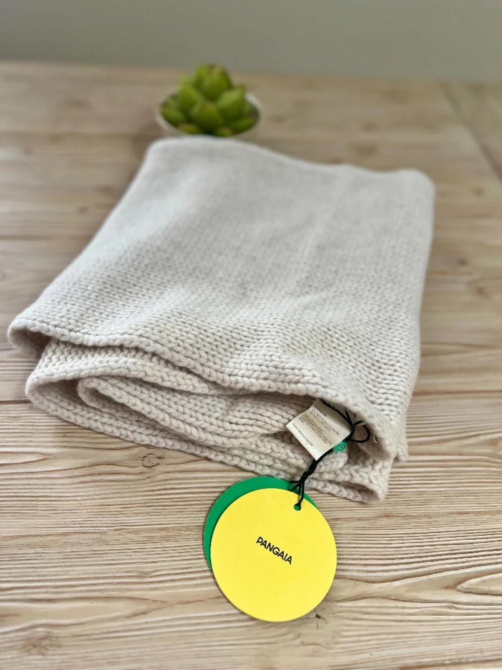 PANGAIA Cashmere Scarf Luxury Minimalist Unisex